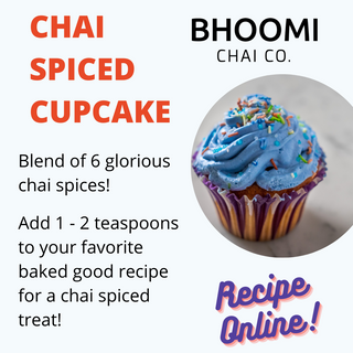Chai Spiced Cupcake & Frosting