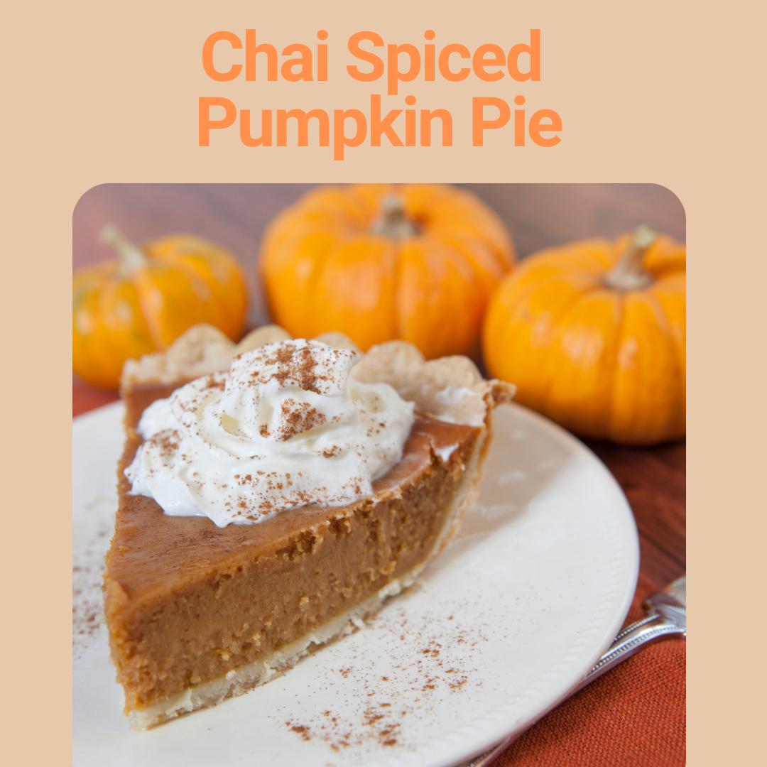 Chai Spiced Pumpkin Pie
