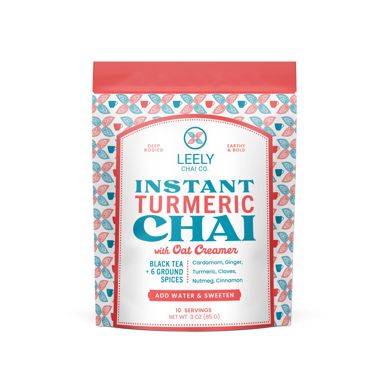 Instant Turmeric Chai with Oat Milk Creamer