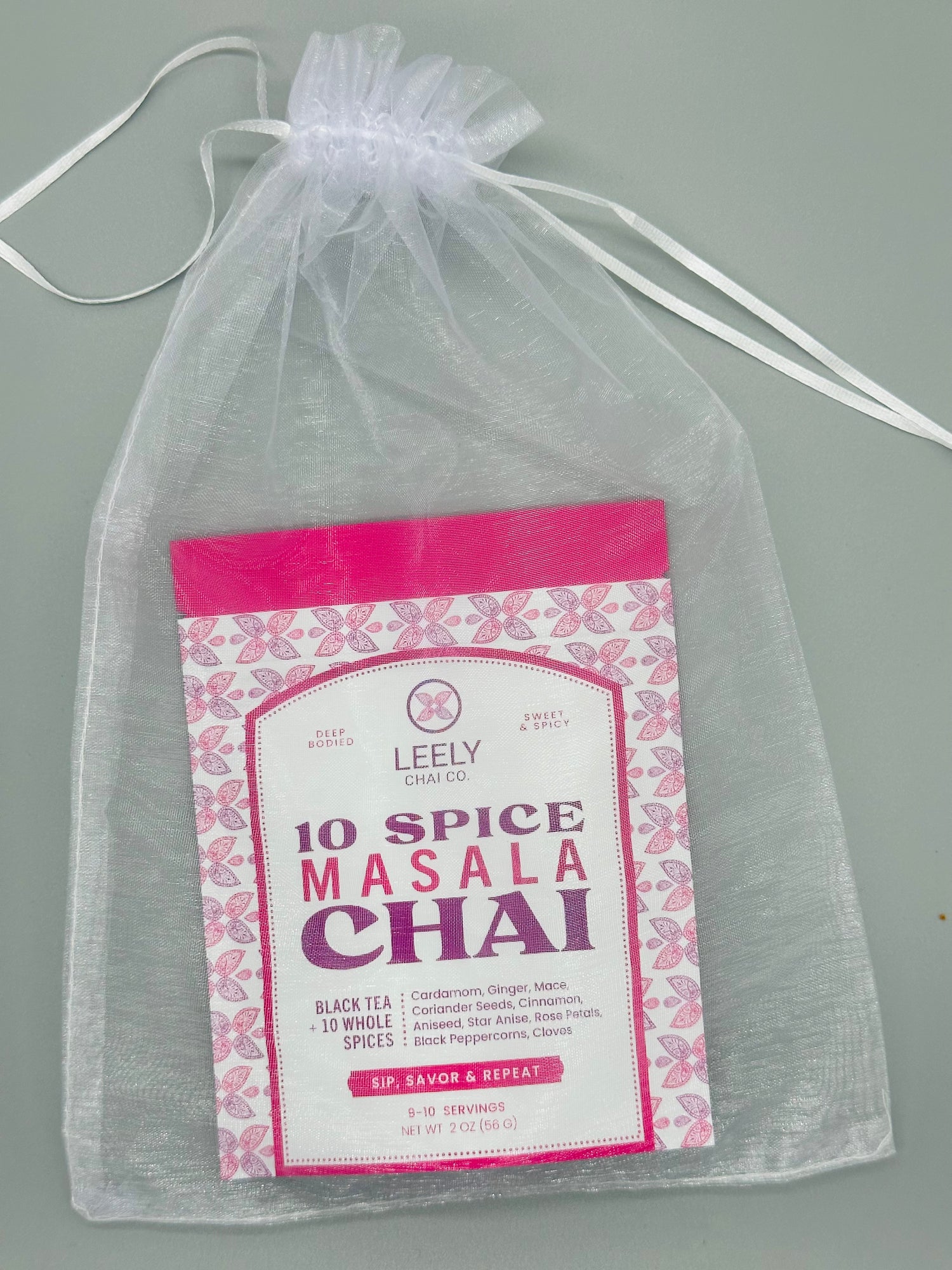 Chai Party Favor