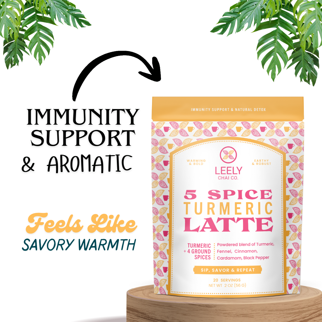 5 Spice Golden Turmeric Latte